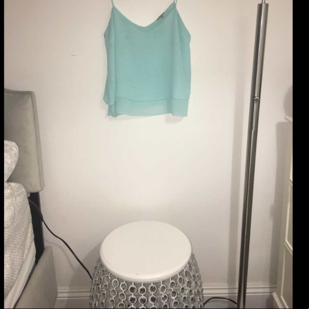 Light blue blouse